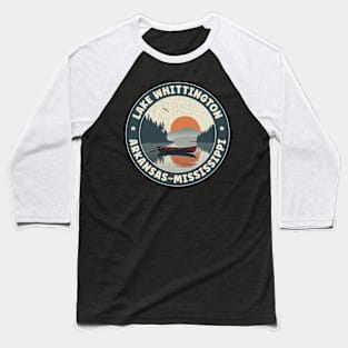 Lake Whittington Arkansas-Mississippi Baseball T-Shirt